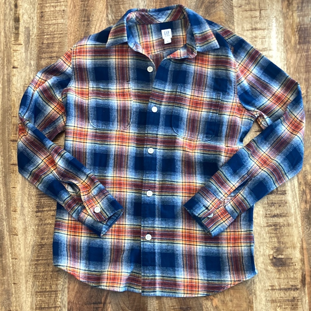NWOT Boys Gap Flannel Size XL